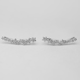 Crystal Stars Climber Single- Silver