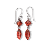 Amber Drop Earrings