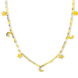 Moon & Star Necklace