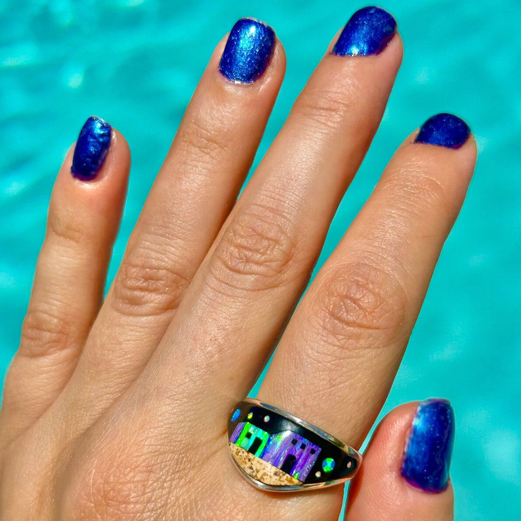 Pueblo Inlay Ring