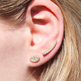 Mini Crystal Line Climber Set- Silver