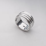 Chunky Spinner Cigar Band Ring