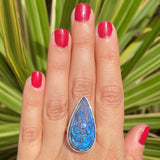 Carved Labradorite Ring
