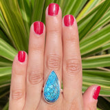 Carved Labradorite Ring