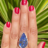 Carved Labradorite Ring