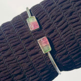 Watermelon Tourmaline Flex Bracelet