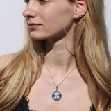 Mosaic Medallion Necklace