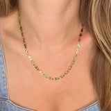 Etched Starburst Necklace- Waterproof
