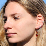 Amber Drop Earrings