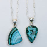 Azurite Malachite Necklace