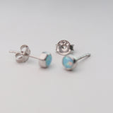 Blue Opal Studs