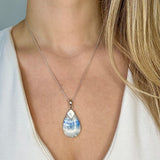 Blue Scheelite Necklaces - medium