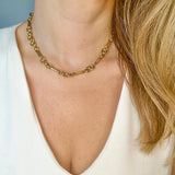 Chain Link Choker Necklace