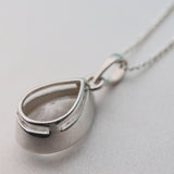 Quartz Dainty Stunner Necklace - Silver