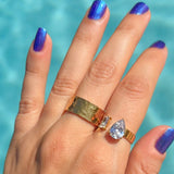 Cubic zirconias 14k gold plated over solid .925 sterling silver nickel-free tarnish free