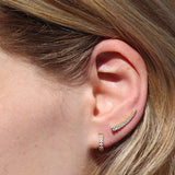 Mini Crystal Line Climber Set- Silver