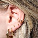 Mini Evil Eye Eyelash Studs