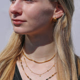 Etched Starburst Necklace- Waterproof