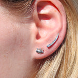 Mini Crystal Line Climber Set- Silver