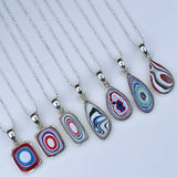 Fordite Necklace - Medium
