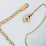 cubic zirconia necklace waterproof gold necklace tarnish free nickel free