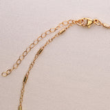 Quartz Dainty Stunner Necklace - Gold