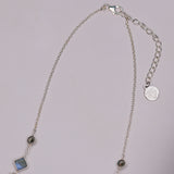 Labradorite Droplets Necklace