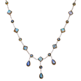 Labradorite Droplets Necklace