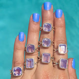Lavender Quartz Stunner Ring