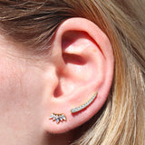 Marquise Curved Studs