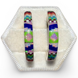 Mosaic Inlay Earring Medium - #1