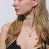 Mystic Topaz Stunner Necklace - Trillion