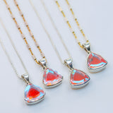 Mystic Topaz Stunner Necklace - Trillion