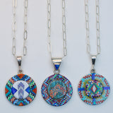 Mosaic Medallion Necklace