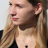 Black Onyx Charm Necklace