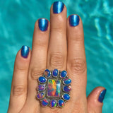 Aurora Borealis Opal Ring