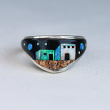 Pueblo Inlay Ring