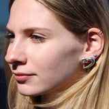 Chunky Heart Earrings