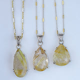 Angel's Hair Quartz Stunner Necklace