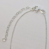 Quartz Dainty Stunner Necklace - Silver