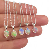 Mini Ethiopian Opal Necklace
