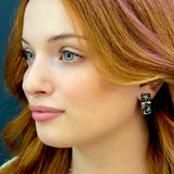 Space Oddity Inlay Earrings