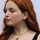 Carved Spiral Necklace