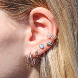 Marquise Crystal Ear Huggies