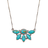 Turquoise Bloom Necklace