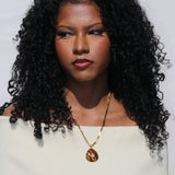 Tiger's Eye Statement Necklace