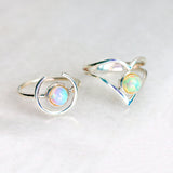 Orbital Opal Ring