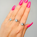 Larimar Sunrise Ring