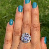 Peacock Princess Ring - Tanzanite