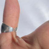 High Polish Cuff Ring - Adjustable